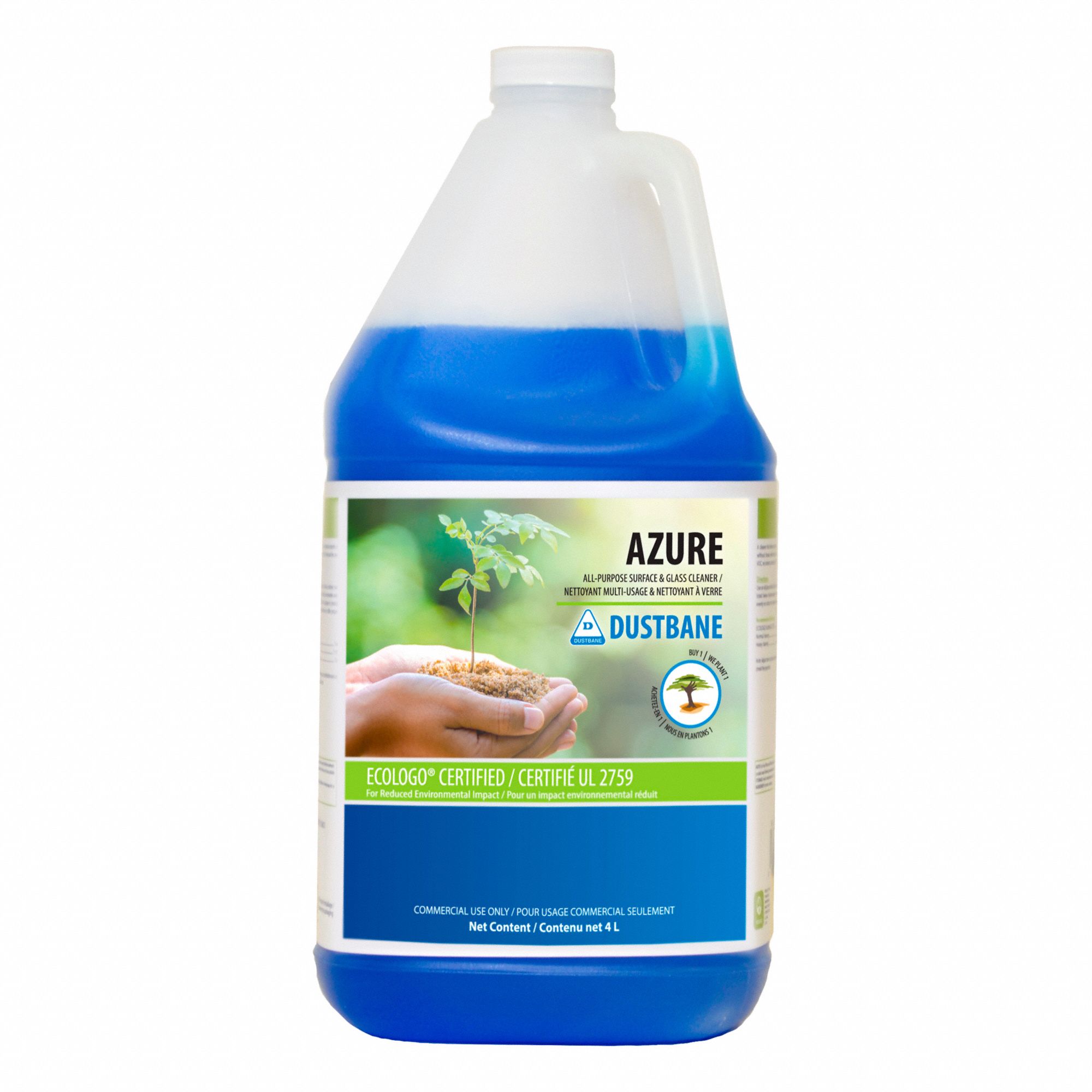 NETTOYANT VITRE AZURE 4L