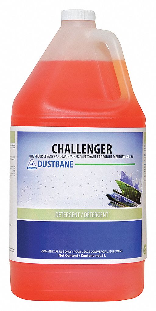 FLOOR CLEANER/MAINTAINER, LIQUID, ULTRA HIGH-SPEED, NON-YELLOWING, CITRUS SCENT, ORANGE, 20 L