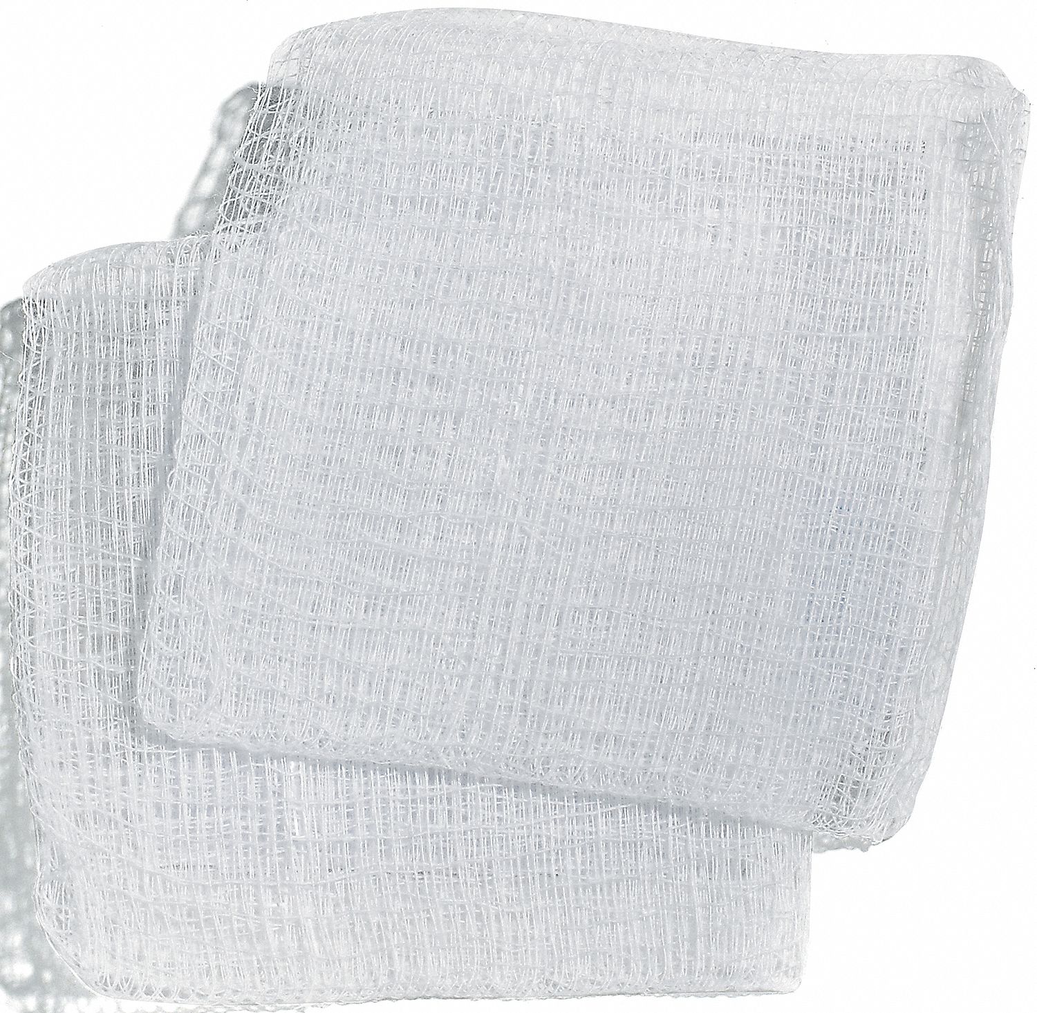 SPONGE GAUZE, 12 PLY, FIRST AID, NON STERILE, WOUND CARE, BANDAGES, 4 X 4 IN, 100% COTTON, BAG 200