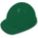 HARD HAT, 4-POINT PINLOCK, TYPE 1, CSA E, DARK GREEN, SIZE 6 1/2-8, PE