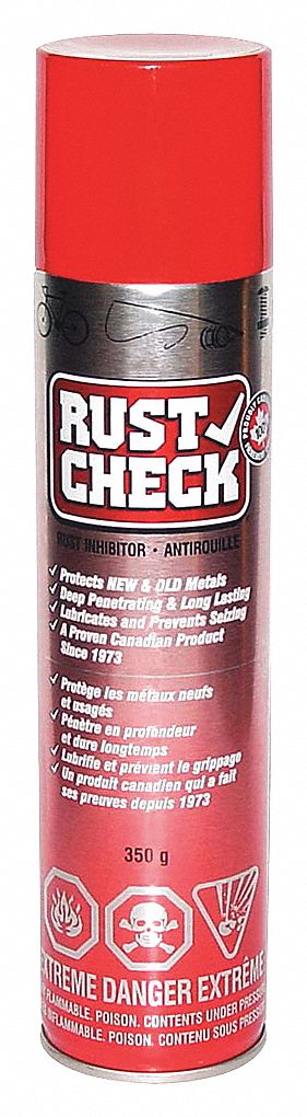 RUST INHIBITOR, RED, 16 OZ, AEROSOL