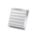 ALUMINUM BACKDRAFT DAMPER, FOR 24 IN FAN, SINGLE PANEL, 27 IN H, 27 IN W, 2½ IN D