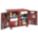 CABINET WORKBENCH, 49⅞ IN X 26⅞ IN, STEEL, BROWN, STEEL