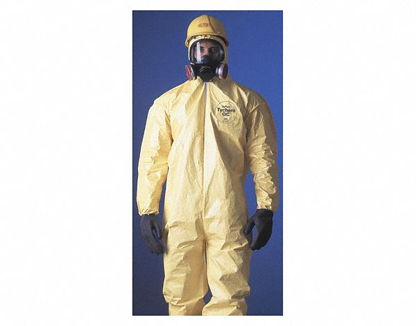 COVERALL,YELLOW,SZ XL