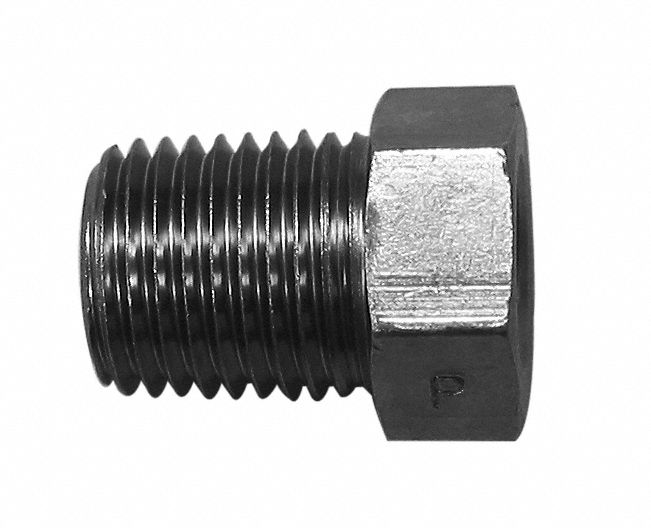 PIPE THREAD REDUCER, STRAIGHT, MALE 3/8