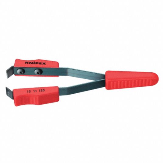 KNIPEX 4 3/4 in Wire Stripping Tweezers, 5/8 in Capacity 10U10315 11