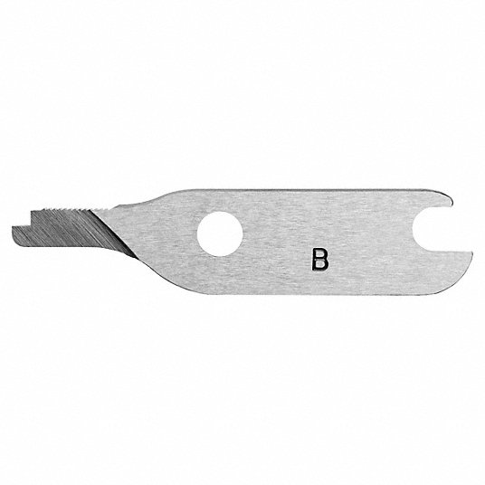 Replacement Blade,  Steel,  3 in Blade Length