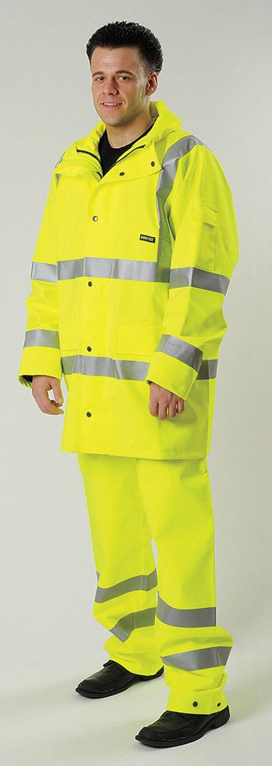 construction rain jacket