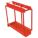 PALLET TRUCK CADDY, 4 CYLINDERS, 9½ IN COMPATIBLE CYLINDER DIA, STEEL, 16 IN X 2½ IN