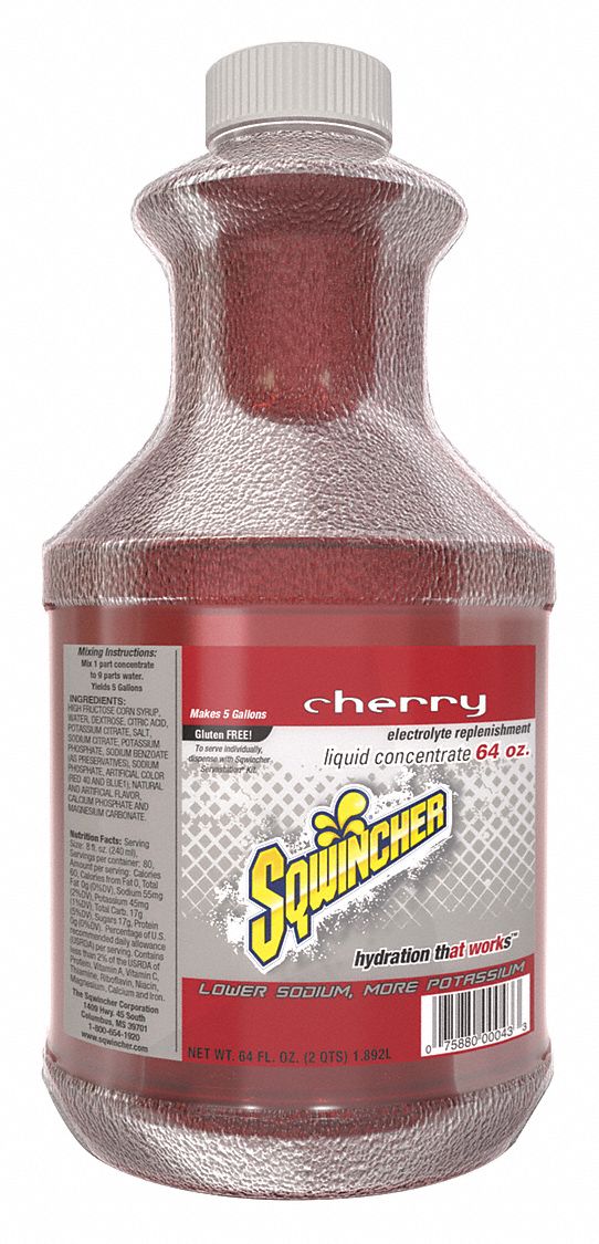 E8438 Sports Drink Bottle Cherry