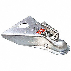 A-FRAME TRAILER COUPLER, 10,000 LB GVWR, 2 5/16 IN BALL, ZINC FINISH/STAMPED STEEL