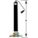 SQUARE TUBE JACK,TOP WIND,7000LB LIFT CAPACITY,BLACK,22 IN H/15 IN LIFT/13 IN DROP LEG,STEEL/ENAMEL