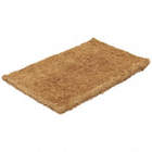 COCONUT HUSK MAT, BIODEGRADABLE, NATURAL COLOUR, 39 X 24 X 1 1/4 IN
