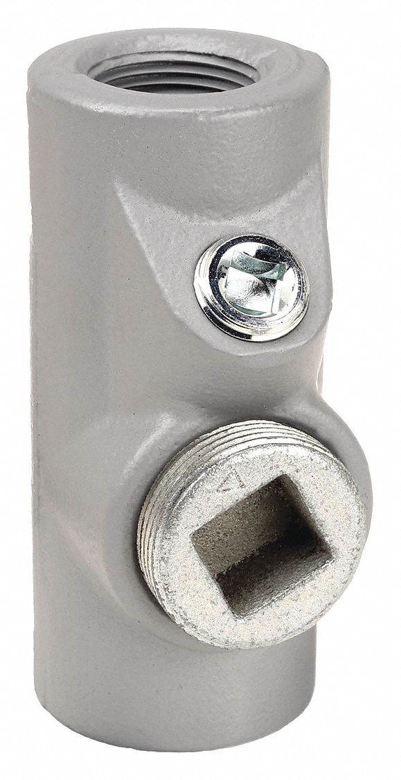 Sealing Fitting - Vertical and Horizontal: Iron, 1 1/4 in Trade Size, Female, 5 1/2 in Overall Lg