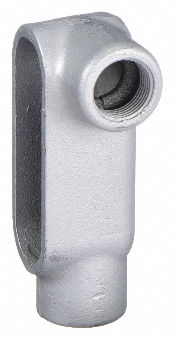 Conduit Outlet Body, Iron, LL, 2-1/2 In.