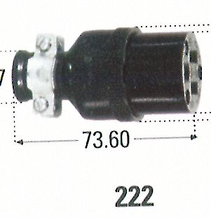 CONNECTEUR POLARIS FEMELLE 15A 125V