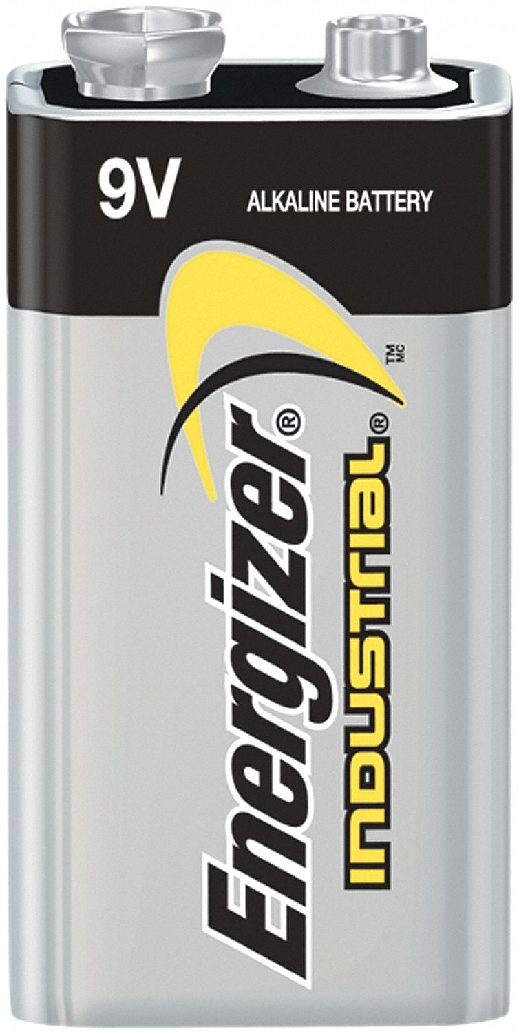 BATTERY 9V ENERGIZER IND ALKALINE