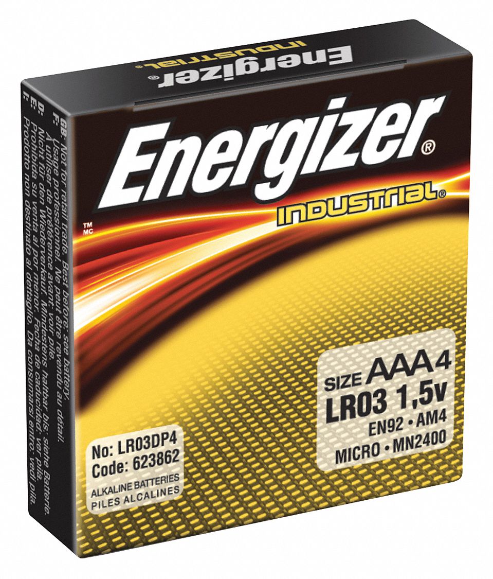 PILE AAA ENERGIZER IND ALC 4/PQ