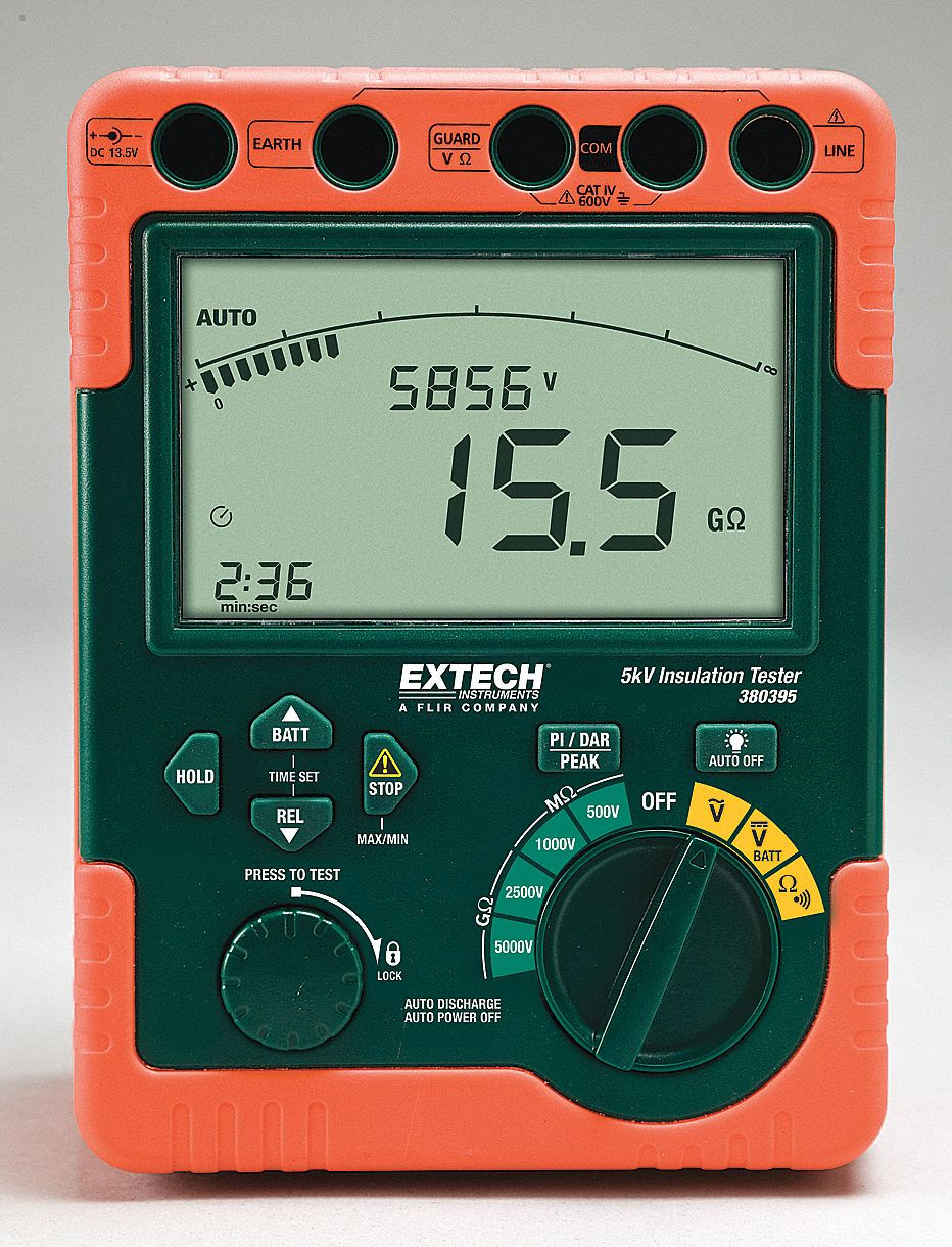 HIGH VOLTAGE INSULATION TESTER