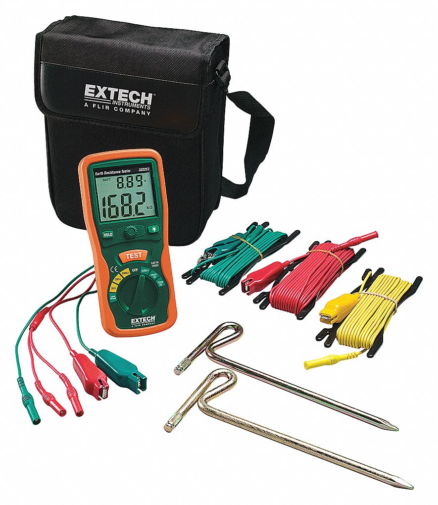 EARTH GROUND RESISTANCE TESTER