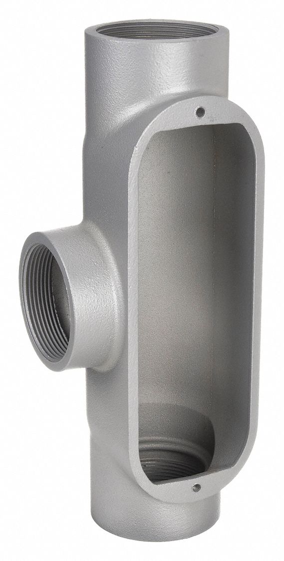Aluminum, 3 in Trade Size, Conduit Outlet Body 10W116T300A Grainger