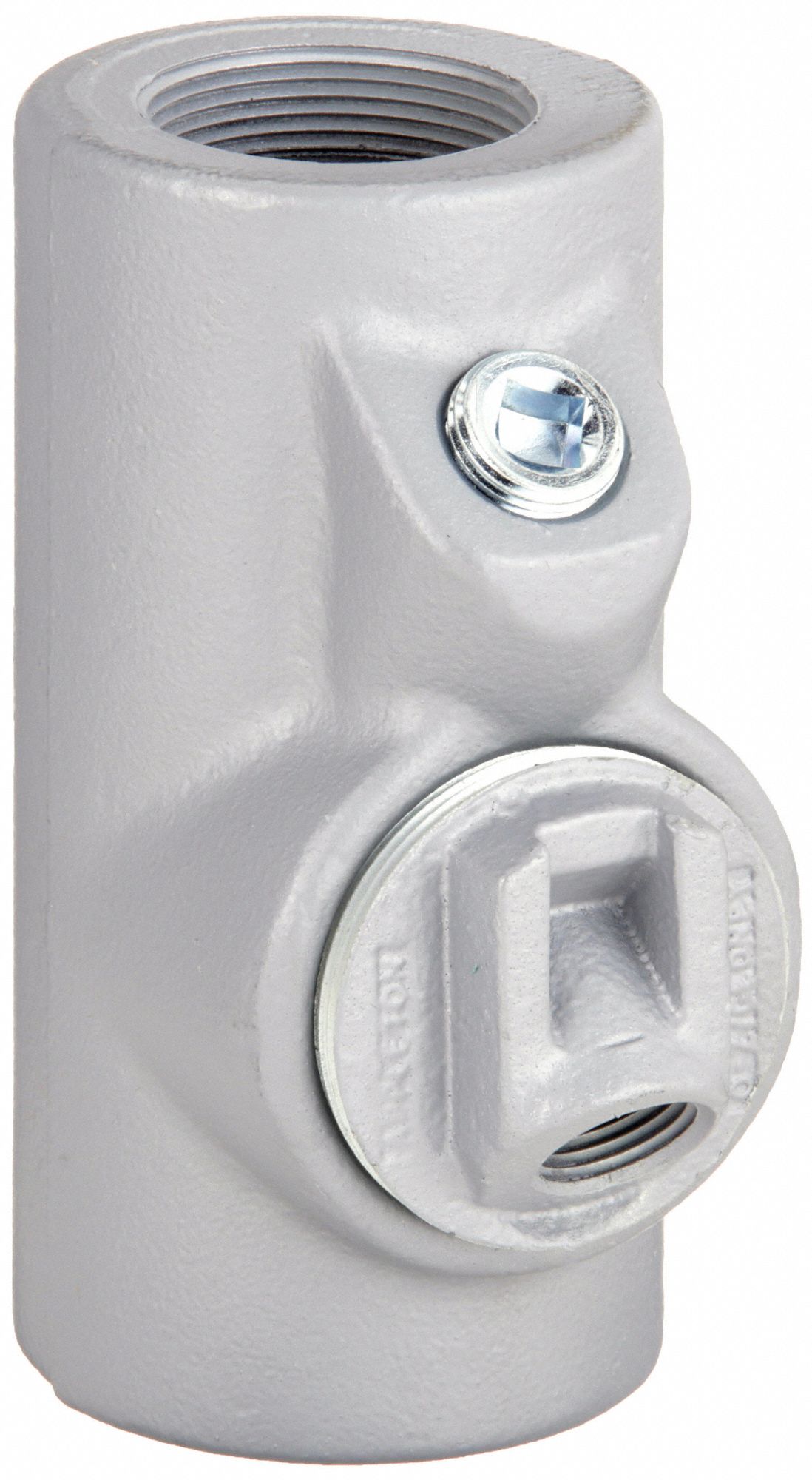 Sealing Fitting - Vertical: Iron, 1 1/2 in Trade Size, Female, 6 1/4 in Overall Lg