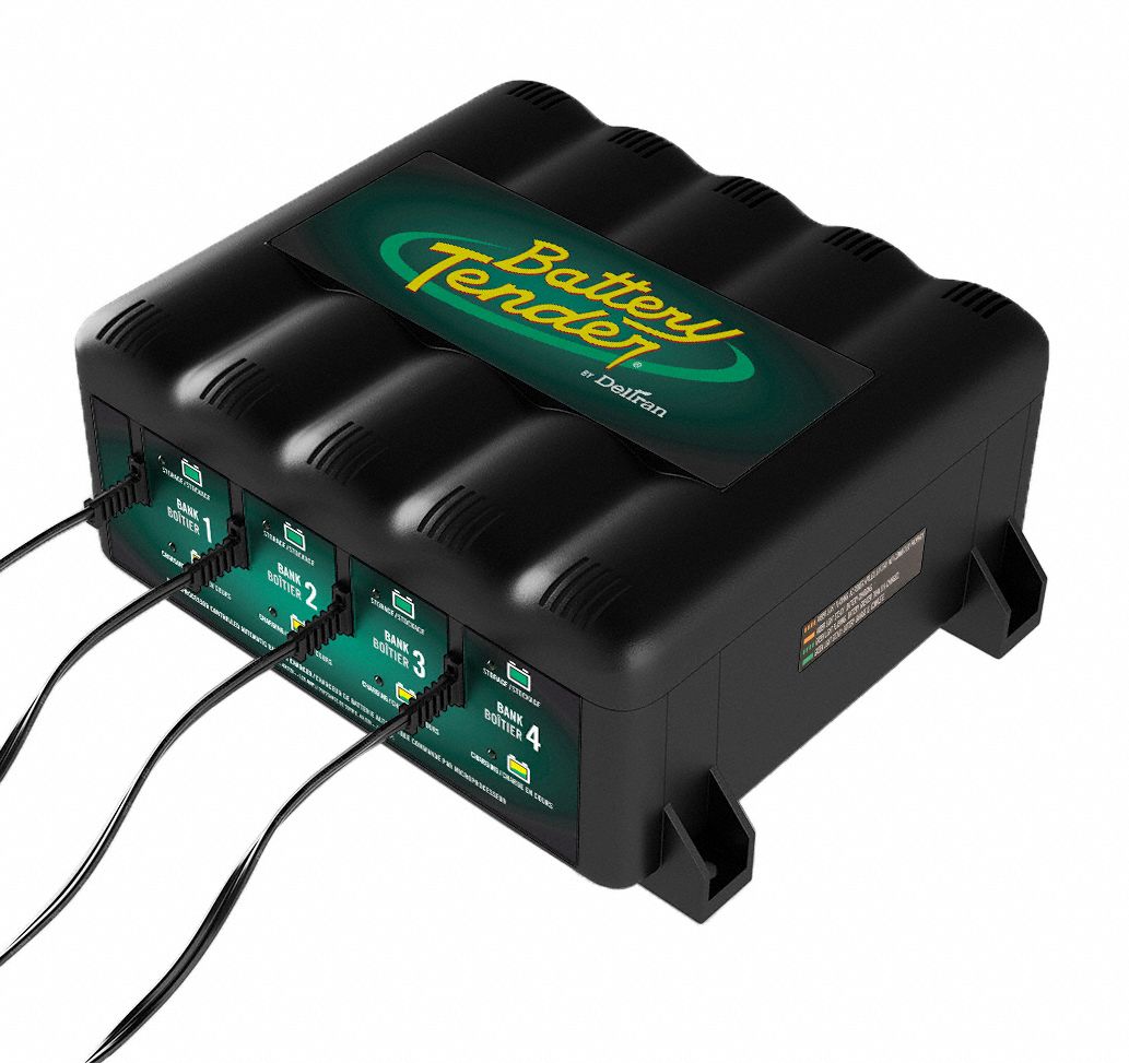 BATTERY CHARGER, CHARGING/MAINTAINING, AUTOMOTIVE, FOR AGM/LEAD ACID/WET CELL, SMART