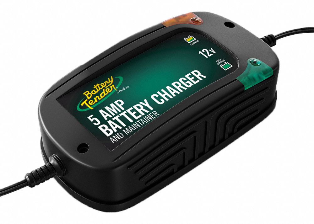 Battery Tender Cargador de batería de coche rápido de 12 voltios de 10  amperios Automotive: 12 voltios, 6 AMP y 2 AMP Cargador de batería de  química