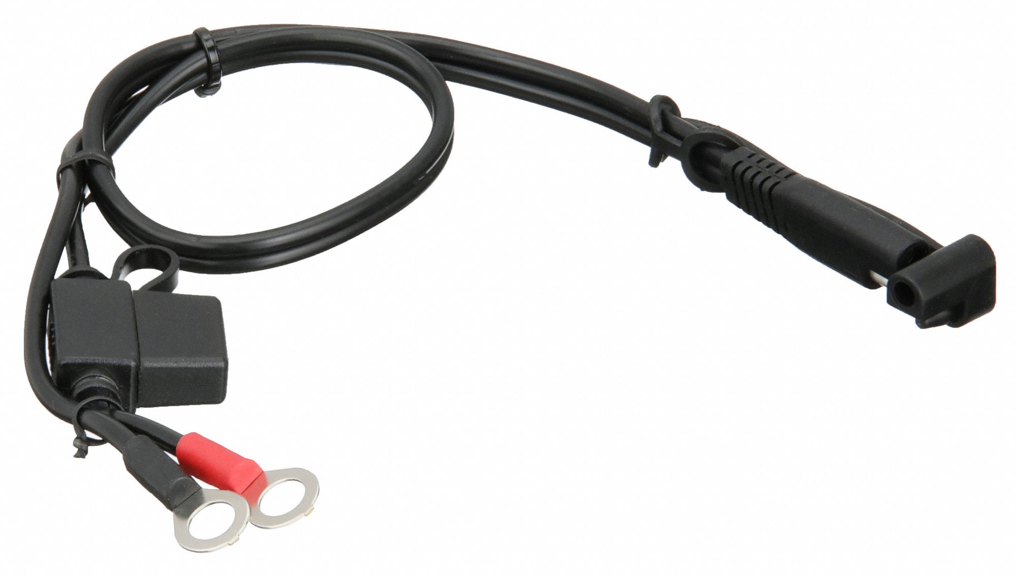 BATTERY TENDER, Ring Terminal Accessory Cable, 16 ga Wire Size, Fused