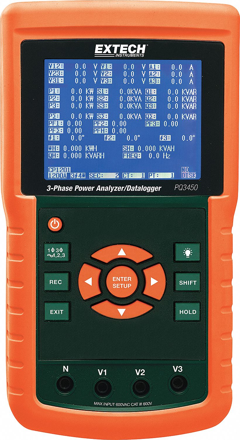 ANALYZER 3-PHASE POWER 1200A