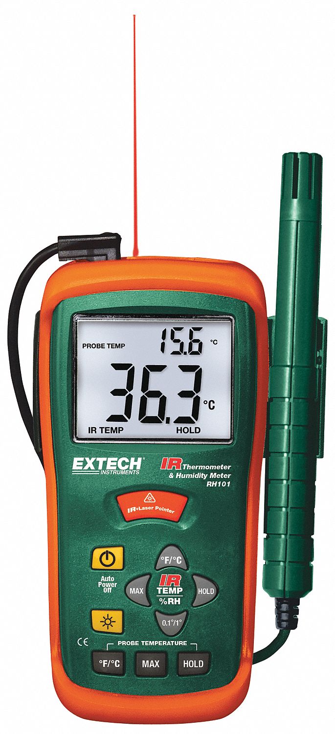 HYGRO-THERMOMETER + INFRARED THERMO