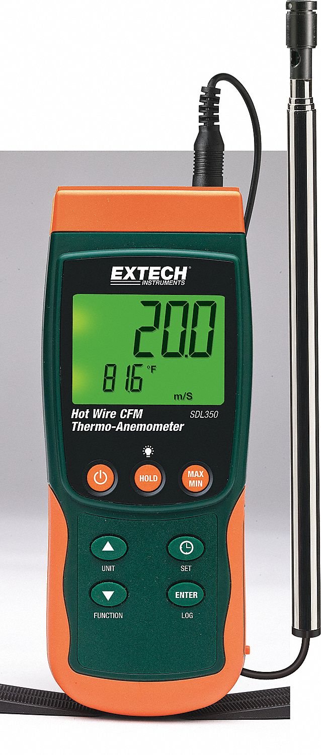 HOT WIRE ANEMOMETER SD LOGGER