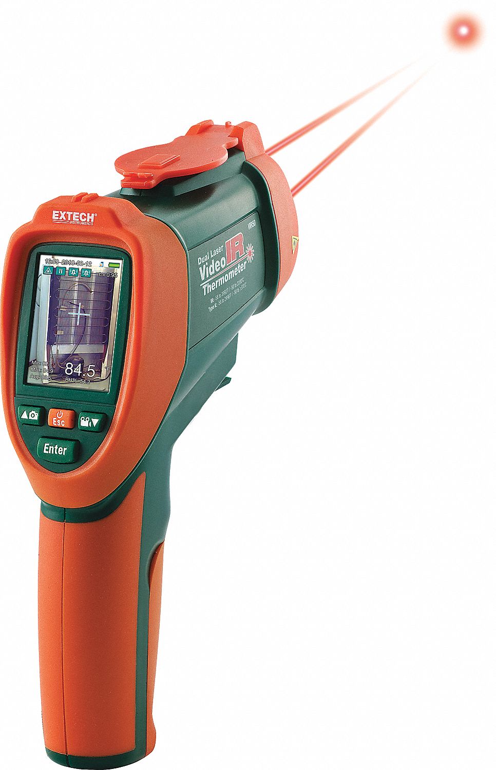 DUAL LASER VIDEO IR THERMOMETER