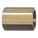 PIPE COUPLING, -65 °  TO 250 °  F, BRASS, COUPLING, 1/4 IN