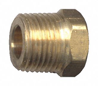 PLUG HEX HEAD, -65 °  TO 250 °  F, BRASS, HEX HEAD MNPT CONNECTION, 1/8 IN