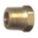 PLUG HEX HEAD, -65 °  TO 250 °  F, BRASS, HEX HEAD MNPT CONNECTION, 1/8 IN
