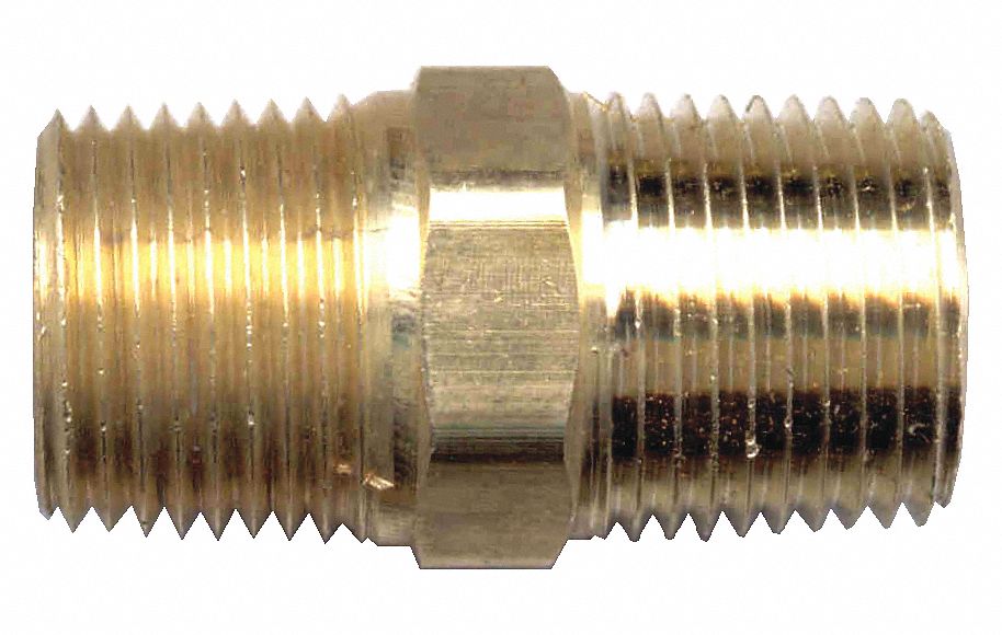 MAMELON HEXAGONAL,PLAGE TEMPÉ : -65 ° F25-0 ° F,PRESSION MAXIMALE DE 1200 LB/PO2,¾ PO,MÉTAL,LAITON