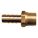 MALE PIPE FITTING, -40 °  TO 220 °  F, BARB X PIPE CONNECTION, 3/4 IN TO 3/4 IN