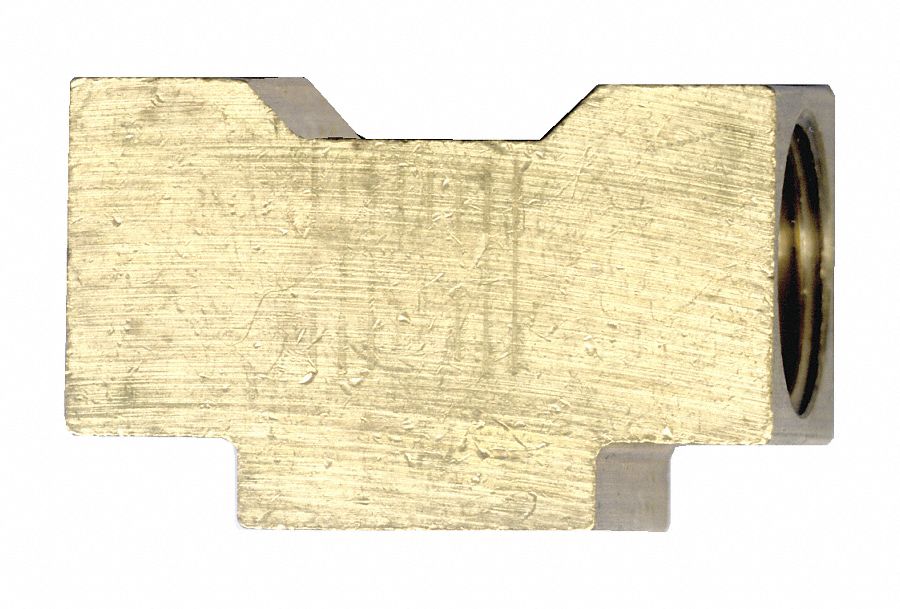 FAIRVIEW FITTING INVERTED FLARE TEE TUB 3/16 IN Brass Pipe Fittings FAR1443 1443