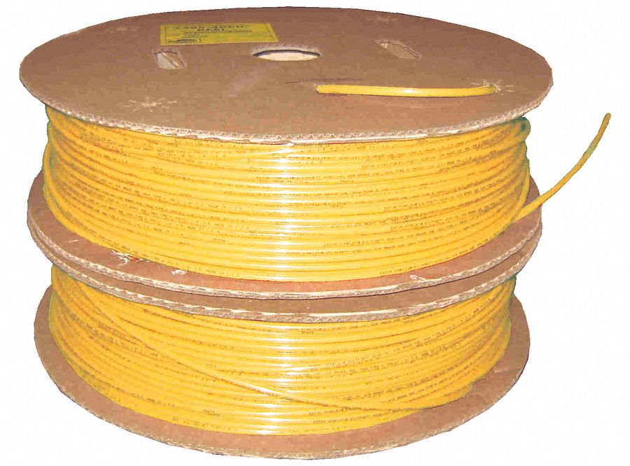 FAIRVIEW TUBING NYLON AB 1/4 OD YELLOW Air Brake Tubing FAR1485