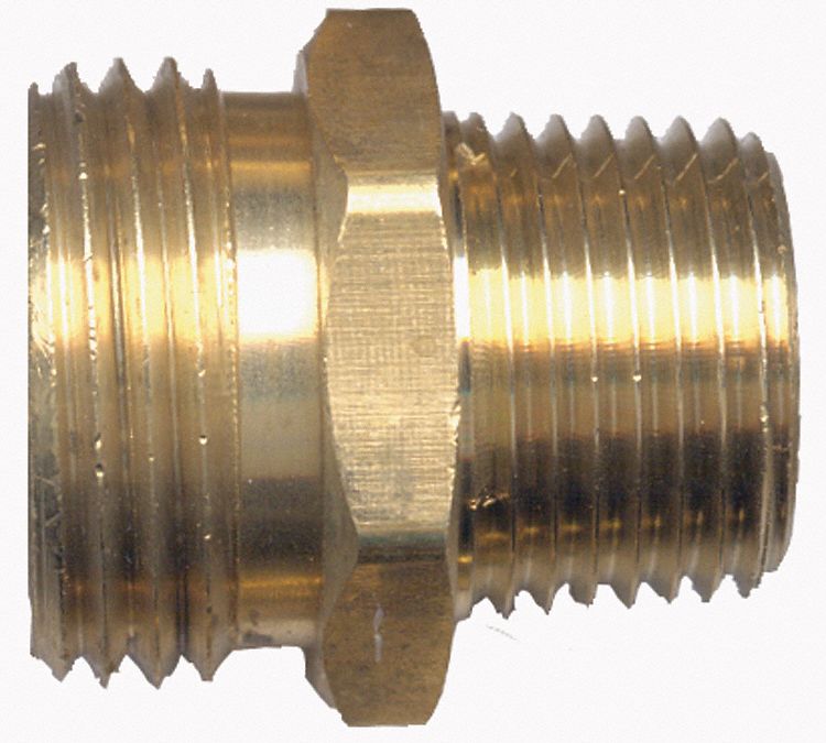 FITTING WATER HOSE COUPLING MAL 1/2 IN