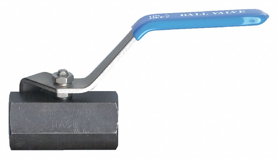 RBNT BILLE,1 PC,FEM VERS FEM,PORT STANDARD,PRES MAX 2,000 LB/PO2 WOG,1/4 PO,AC CARB
