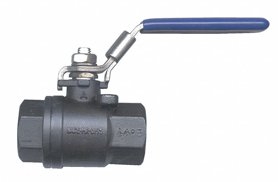 BALL VALVE 2PC CARBON 1/4 FPT