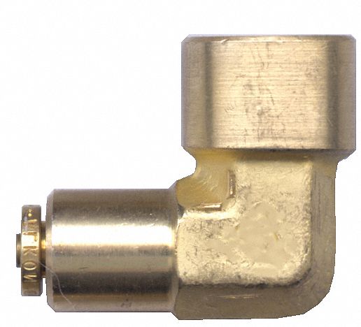 FAIRVIEW FITTING COMPR 90 ELBOW-MPIPE 1/2-1/4 IN - Brass Pipe