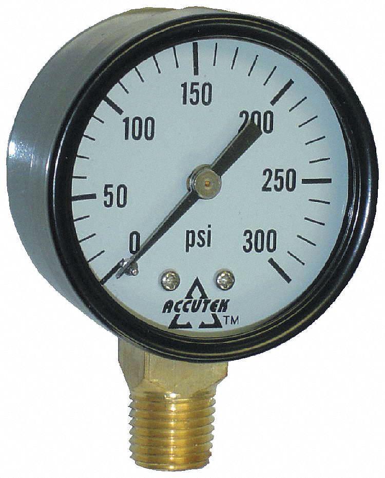 GAUGE STEM MOUNT DRY 2 0 TO 300 PSI