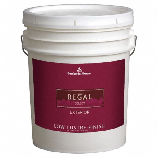 BENJAMIN MOORE Low Lustre Exterior Paint, Water Base
