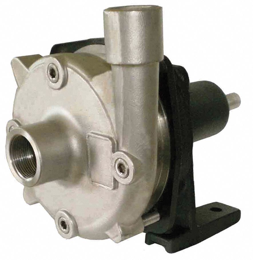 DAYTON Centrifugal Pump Head, 1 1/2 hp HP Required, 1 1/4 in Inlet (In