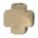 FITTING PIPE CROSS EXTRUDED 1/2 IN
