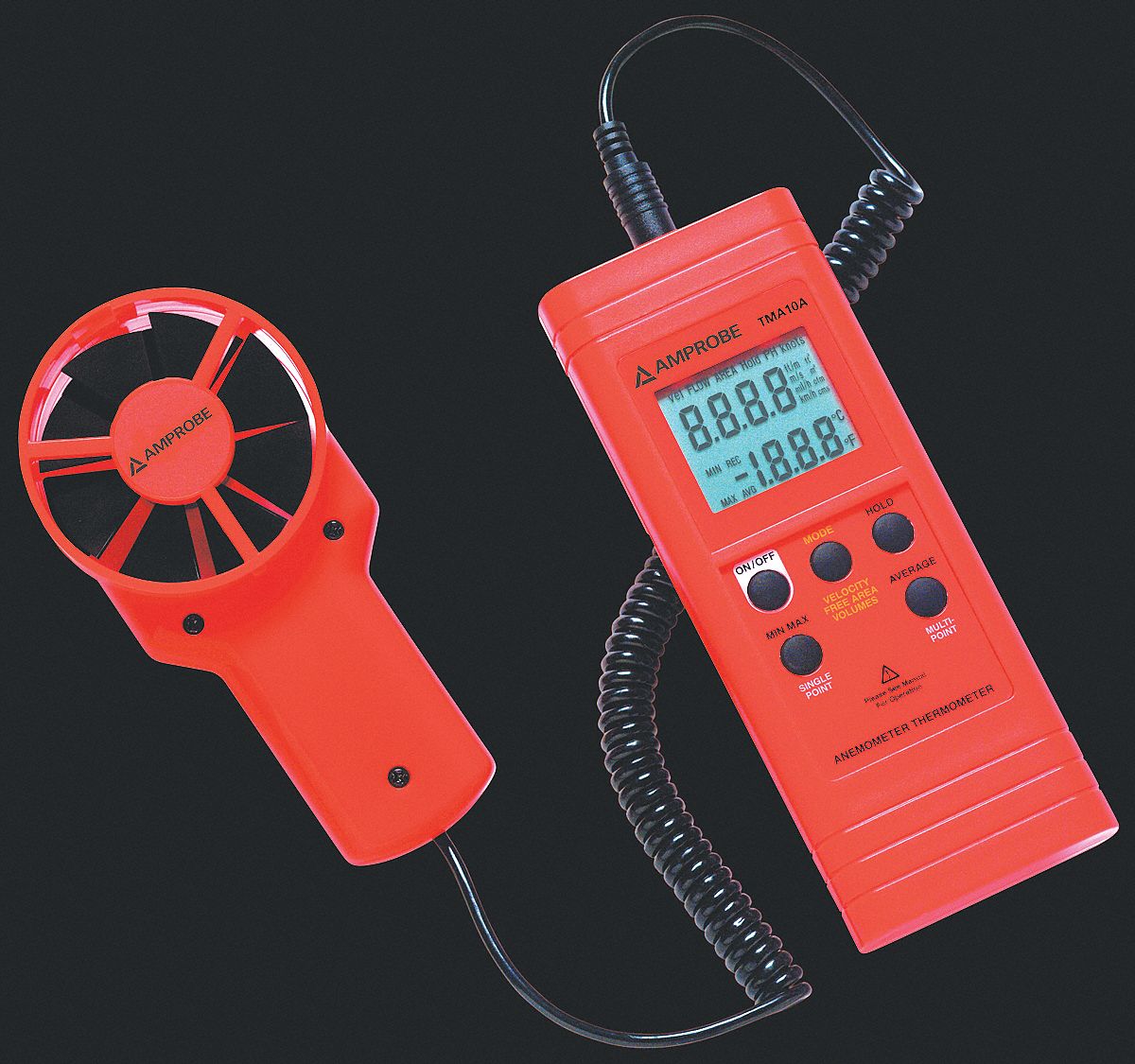 ANEMOMETER + TEMP METER