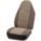 HOUSSE SIÈGE, SCEAU DOS HAUT, RÉSISTANT L'ABRASION, TOUTE ÉPREUVE, LAVABLE, TAUPE